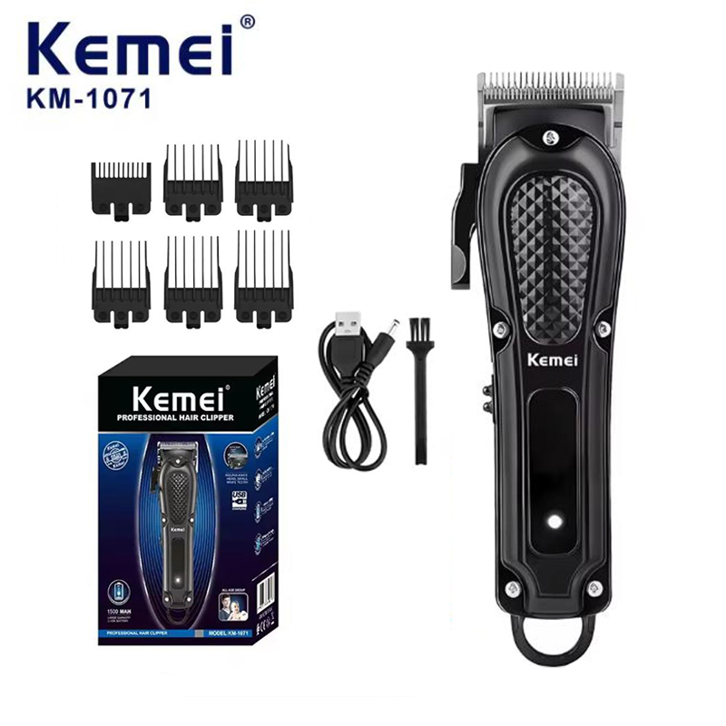 Mens Grooming Tools - Kemei KM-1071 Elektrische Haarschneidemaschine UBS Wiederaufladbare
