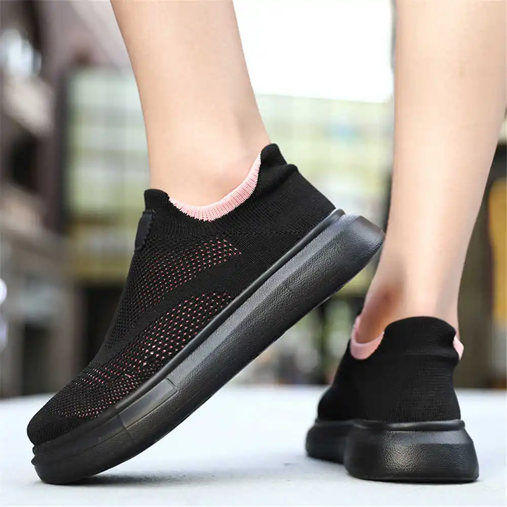 Men'S Grooming Lounge - Plattform Strümpfe braune Schuhe für Frau