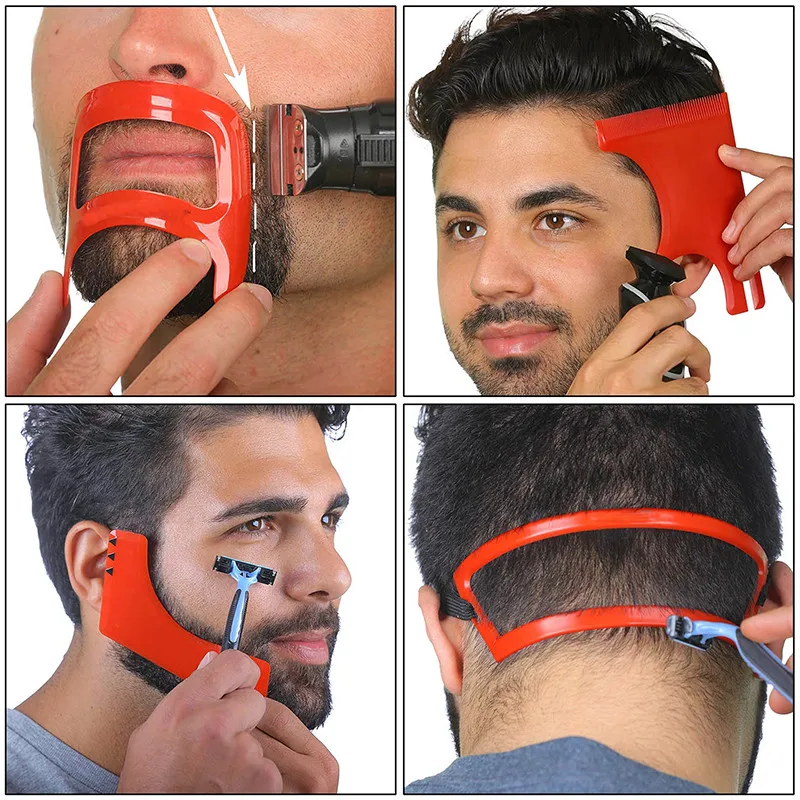 2/4Pcs männer Bart Kämme Haar  – Mens Grooming Tools Bewertung und Preis