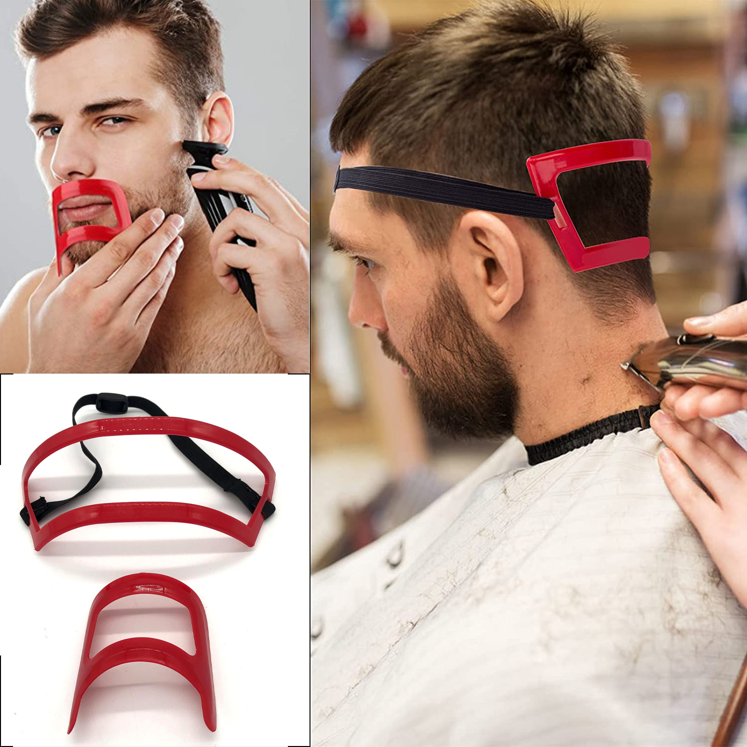 2/4Pcs männer Bart Kämme Haar  – Mens Grooming Tools Bewertung und Preis