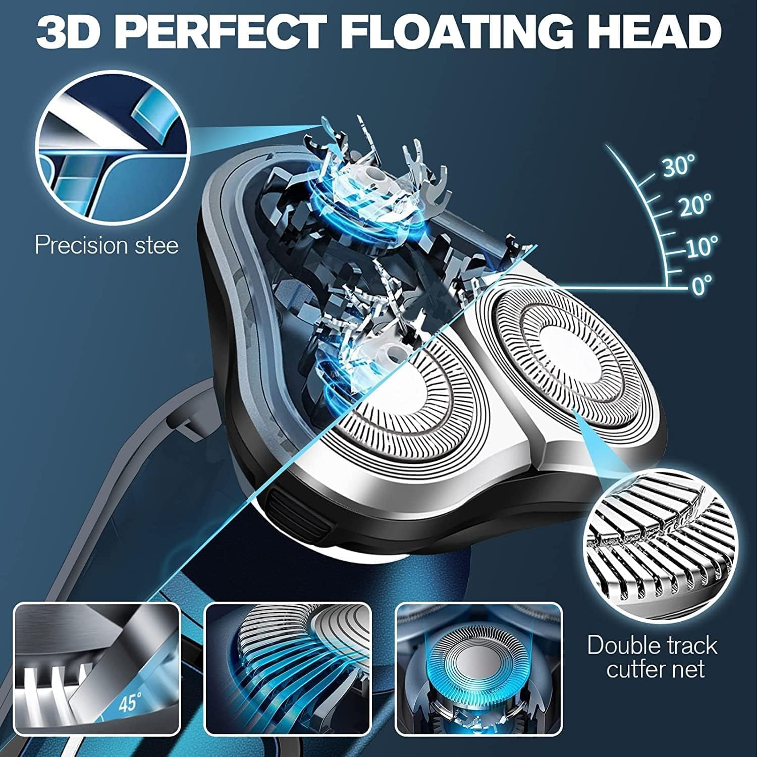 3-in-1-Elektrorasierer für Män – Men'S Grooming Razor Kit Bewertung und Preis