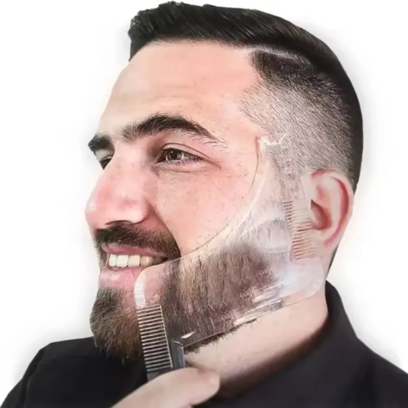 1 Stück Bartformungsschablone  – Men'S Grooming Facial Bewertung und Preis
