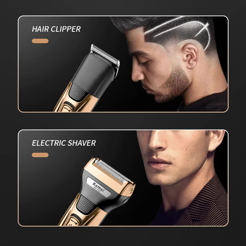 KEMEI 3-in-1 Pflegeset Elektro – Men'S Grooming Hair And Body Wash Bewertung und Preis