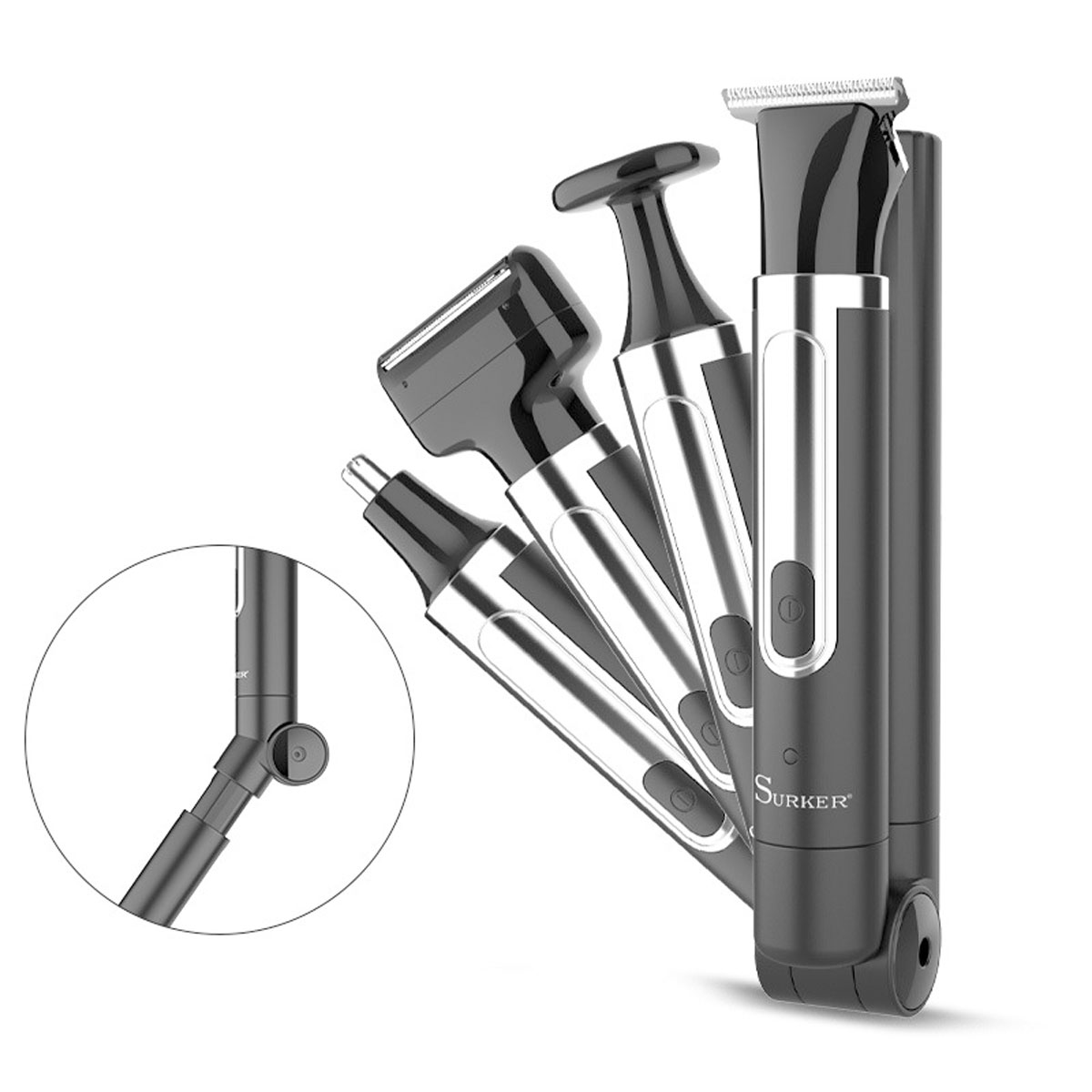 Surker 4-in-1-Rasierer für Män – Men'S Grooming Razor Kit Bewertung und Preis
