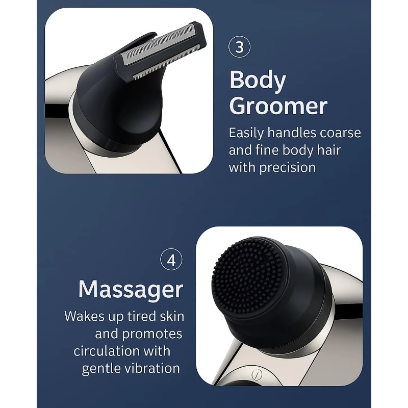 9D Schwebende Elektrorasierer  – Men'S Grooming Razor Kit Bewertung und Preis