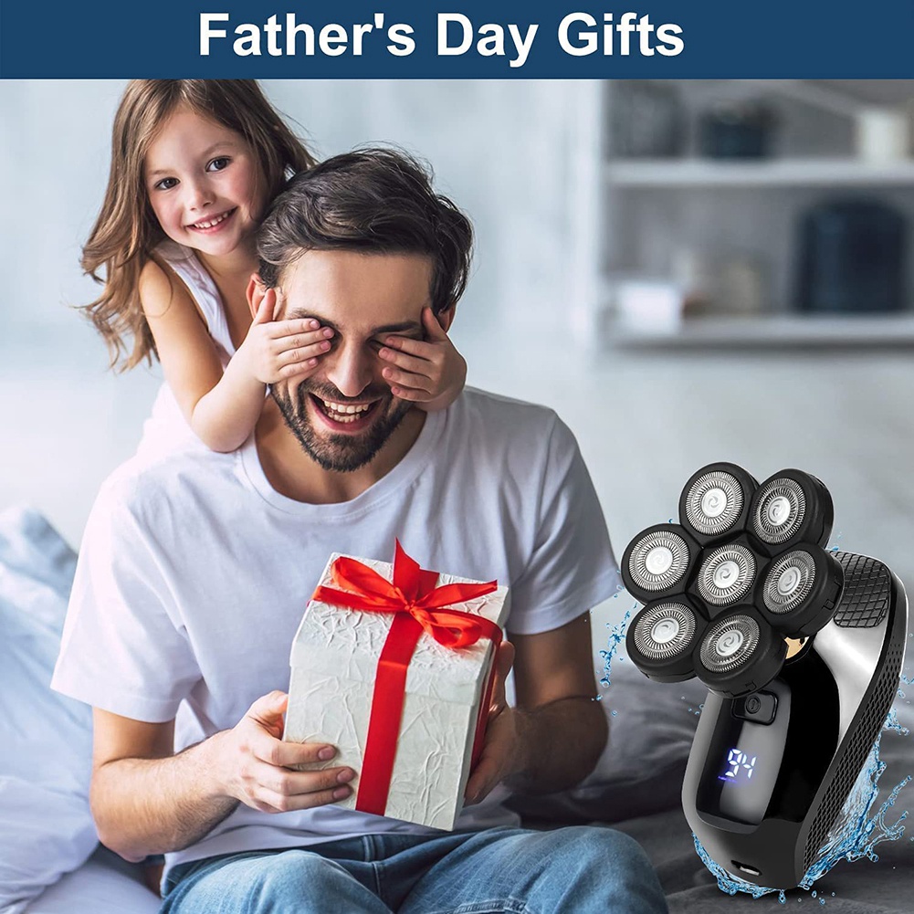 A60T Effortless 7D Elektrorasi – Men'S Grooming Razor Kit Bewertung und Preis