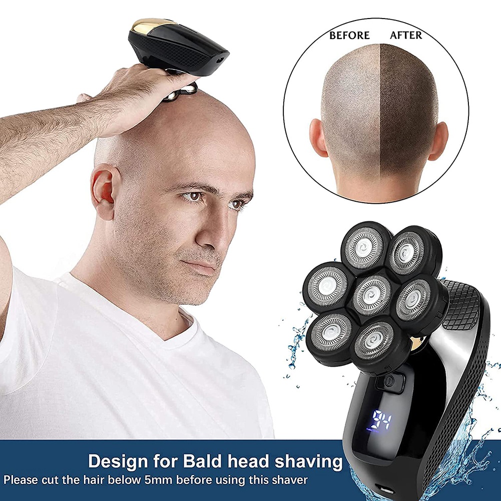 A60T Effortless 7D Elektrorasi – Men'S Grooming Razor Kit Bewertung und Preis