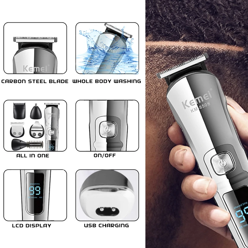 Kemei Professioneller Multifun – Men'S Grooming Razor Kit Bewertung und Preis