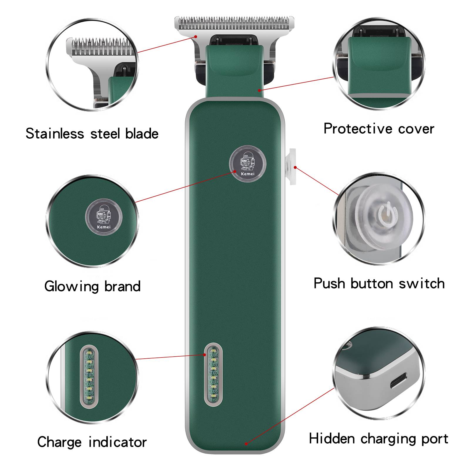 Kemei profession elle Haars ch – Hair Clipper Professional Bewertung und Preis