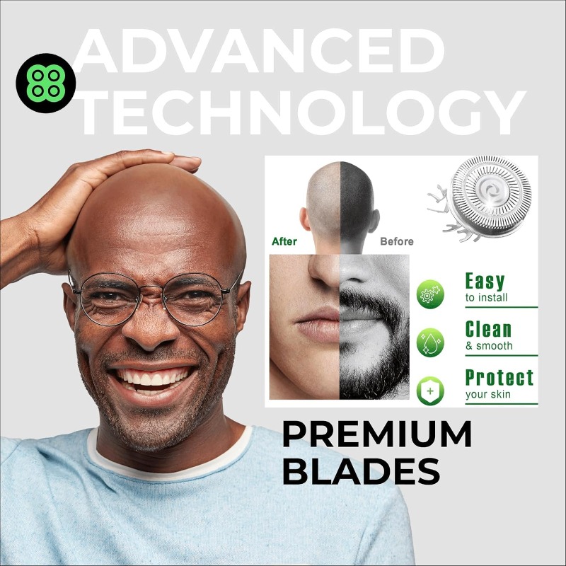 Ersatzscherköpfe für Skull Sha – Men'S Grooming Blade Bewertung und Preis